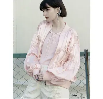 FURFUR 핑크 MA-1 자켓