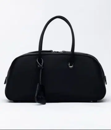 EDITA. 보스턴 백 Half moon boston bag 블랙