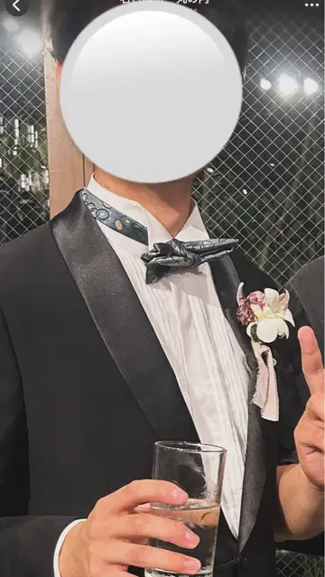 결혼식 신랑 턱시도 셔츠
