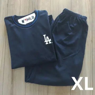 다저스 셋업 LL 사이즈 남성용 룸웨어 긴팔 얇은 소재 새상품