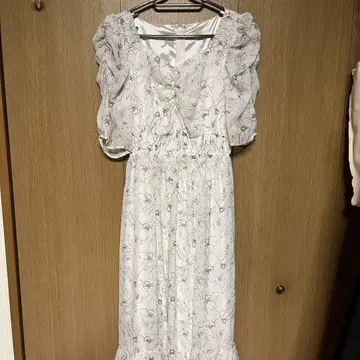 An MILLE 꽃무늬 롱 드레스