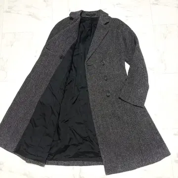 [ 새상품급 ] Theory 더블 울 코트 캐시미어 혼방 A라인