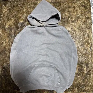 선 페이드 & 보로 made in USA DISCUS 그레이 후드티