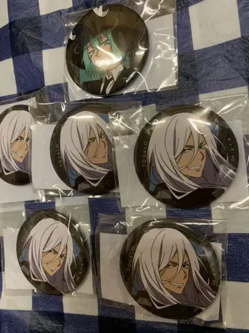 가정교사 히트맨 REBORN! 리본 복권 스쿠알로 프랑 캔뱃지