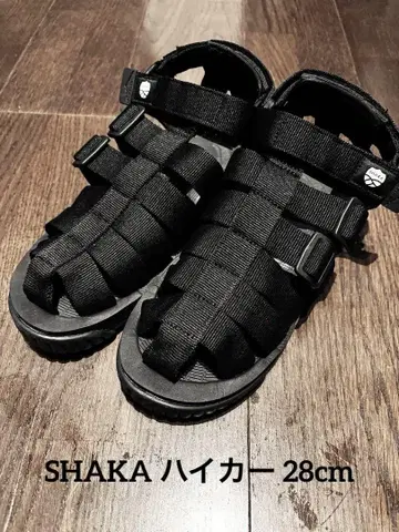 샤카 SHAKA 하이커 블랙 28cm