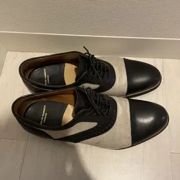 KATHARINE HAMNETT 드레스 신발 블랙 베이지