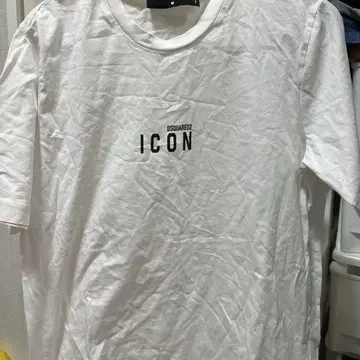 DSQUARED2 ICON 화이트 T셔츠