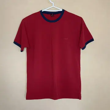 mont-bell M 사이즈 레드 링거 티셔츠