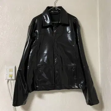 합성 피혁 자켓