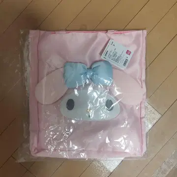 마이멜로디 토트백 핑크