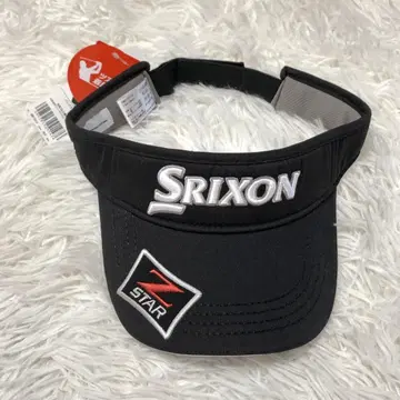 새상품 SRIXON 스릭슨 골프 굿즈 바이저 블랙 프리