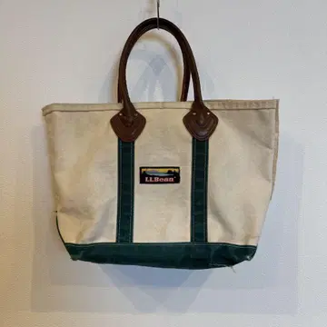 80s L.L.BEAN 빈티지 토트백 가죽 핸들