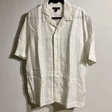 새상품급 BANANA REPUBLIC 쿠바 셔츠 린넨 셔츠