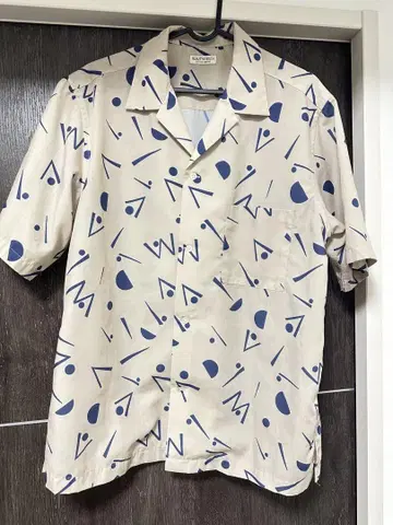 B&Y UNITEDARROWS VARIOUS/P 오픈 카라 셔츠 L