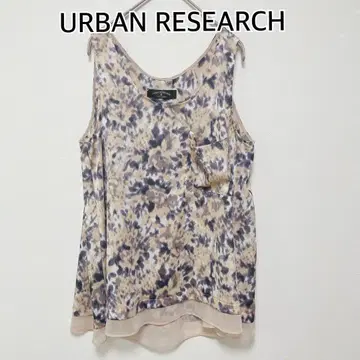 URBAN RESEARCH 어반 리서치 슬리브리스 블라우스 올 패턴