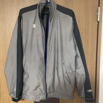 UMBRO 그레이 나일론 자켓