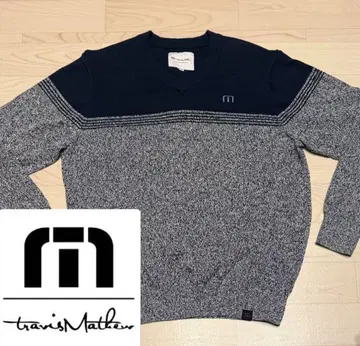 트래비스 매슈 travis mathew 남성용 골프웨어 V넥