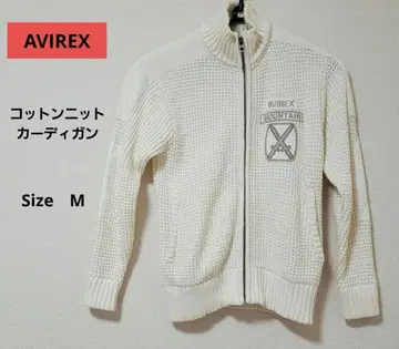 AVIREX 아비렉스 코튼 니트 가디건