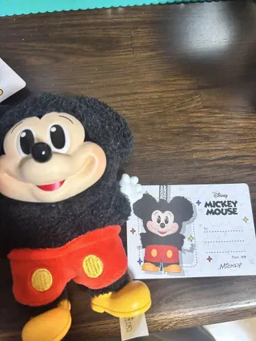 정품 POP MART 미키마우스 봉제 인형