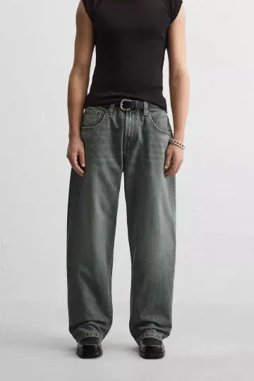 ZARA BAGGY FIT 데님 팬츠