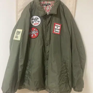 BEAMS 별주 SSZ x have a good time 다운 자켓