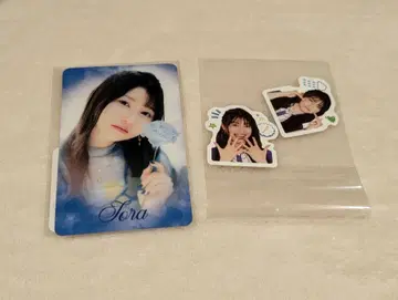 아마미야 소라 클리어 카드 스티커 세트