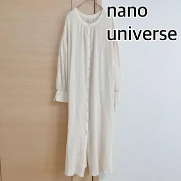 nano universe 나노 유니버스 긴팔 원피스 화이트