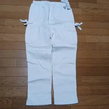 새상품 화이트 데님 조퍼스 팬츠 (키즈 엔젤)