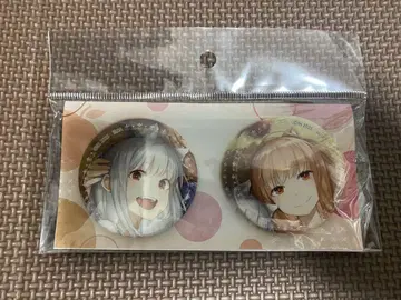 늑대와 향신료 호로미우리 캔뱃지 2개 세트