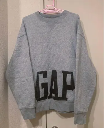 GAP 갭 맨투맨 트레이닝복 그레이 속기모