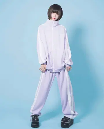 Hauls 심플하울즈 저지 셋업 퍼플