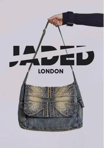 JADED LONDON 유니언 잭 숄더백