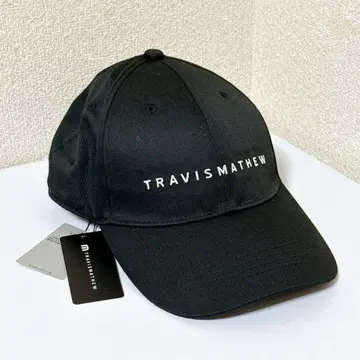 TravisMathew 로고 자수 캡 (MENS)