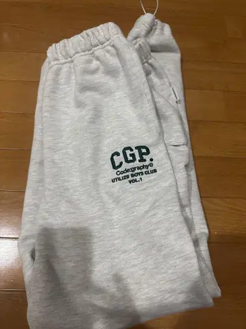 Code:graphy CGP 그레이 스웨트 팬츠