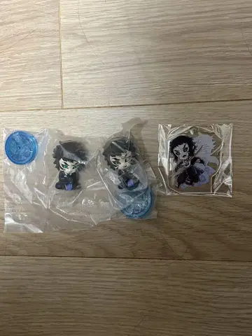 귀멸의 칼날 제일복권 아크릴 참 스와라세타이 카이가쿠 세트