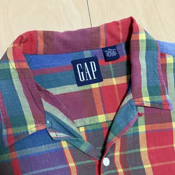 90's GAP 오픈 카라 셔츠 구제 의류