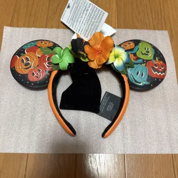 하와이 아우라니 한정판 할로윈 미키 머리띠