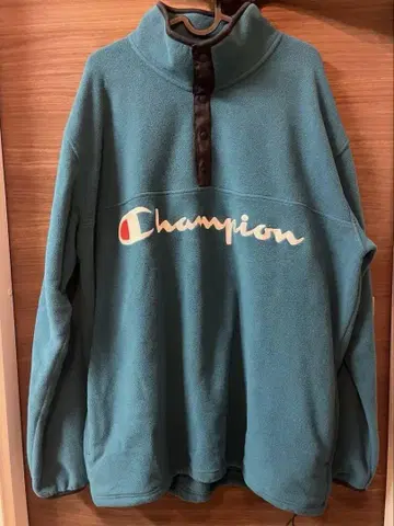 [ 레어 ] Champion X-LARGE 콜라보 플리스 자켓