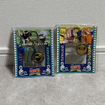 NARUTO 나루토 쿠루린 키체인 2개 세트