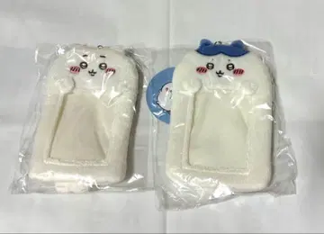 치이카와 (먼작귀) 하치와레 봉제 인형 카드 홀더 미사용 새상품
