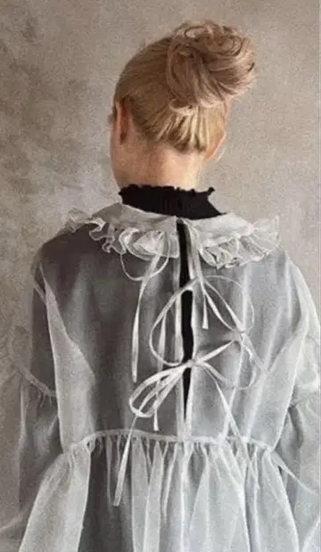 madder madder organza tuck dress