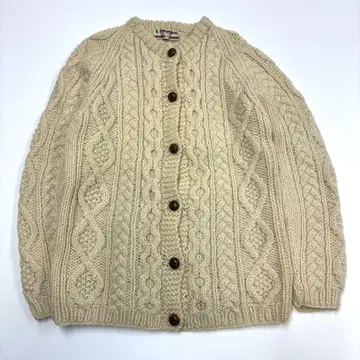 맥그레거 90s 니트 싸개 단추 가디건