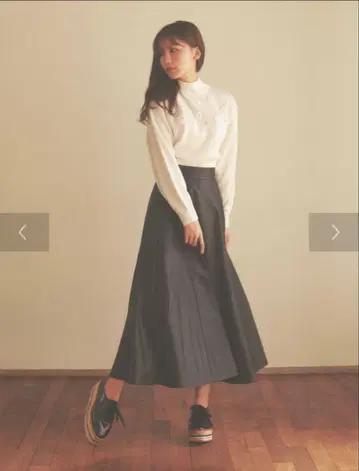 haluhiroine 가죽 스커트