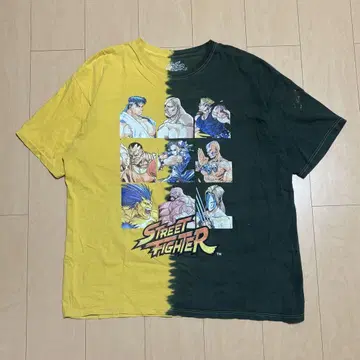 00's 스트리트 파이터 T셔츠 구제 의류