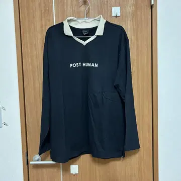 [ 시착만 한 상품 ] POST HUMAN 롱 슬리브 셔츠 L