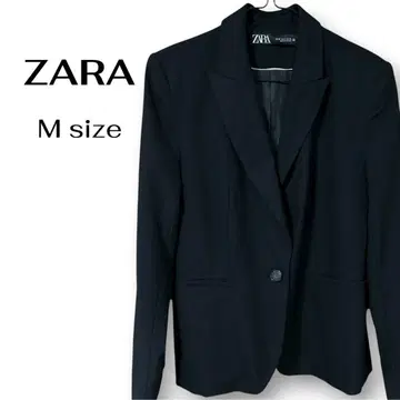 [컨디션 최상] ZARA 블랙 테일러드 자켓 M 사이즈 여성용