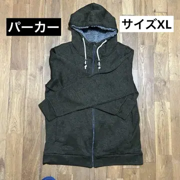 다크 그린 플리스 후드티 후드 부착