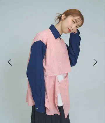 멀티 WAY 셔츠 핑크 요코코