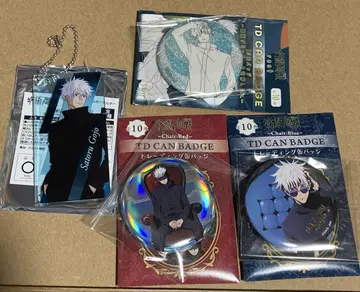 주술회전 PLAZA LOFT 고죠 사토루 아크릴 키링 1 캔뱃지 3