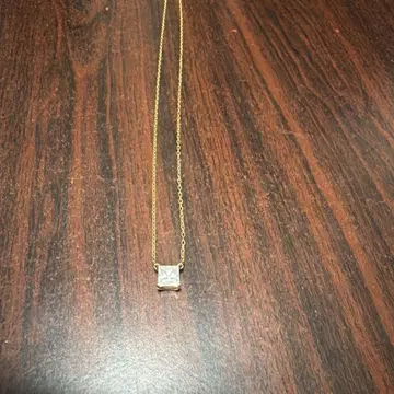 Swarovski 핑크 골드 목걸이